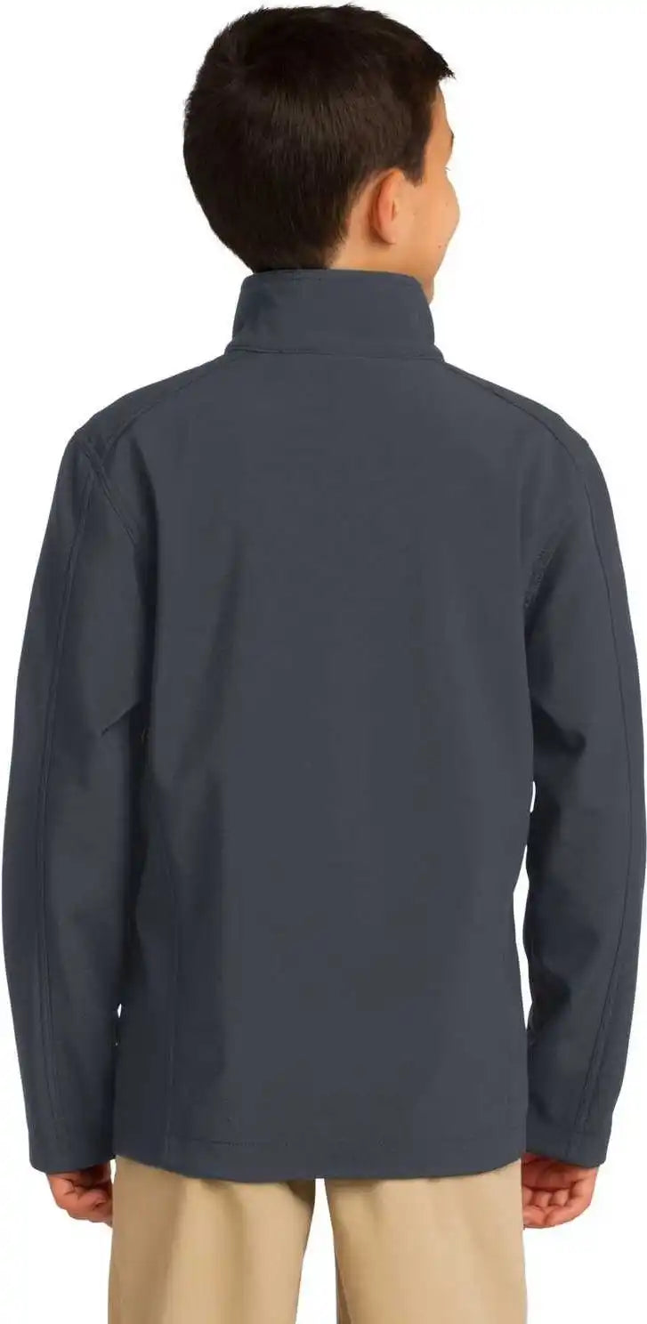 Port Authority Y317 Youth Core Soft Shell Jacket - Battleship Gray