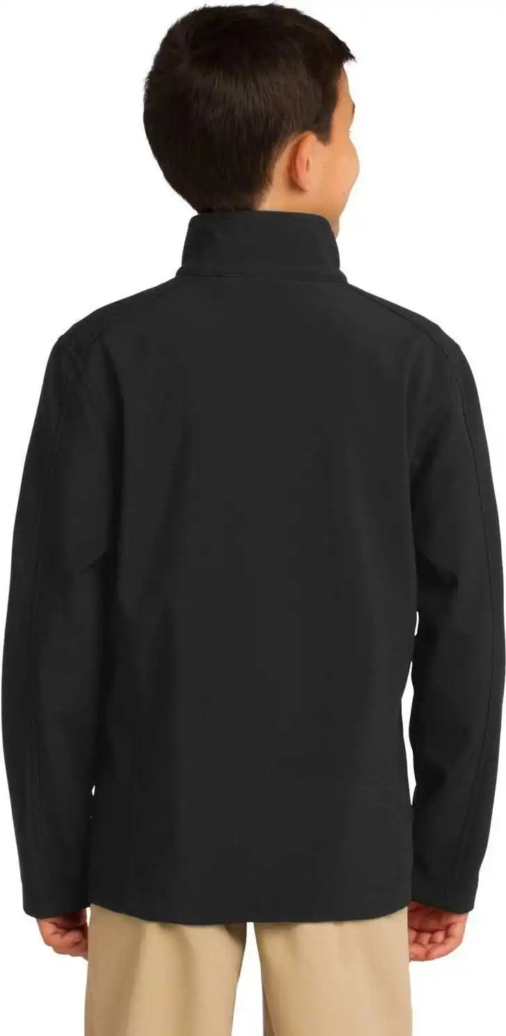 Port Authority Y317 Youth Core Soft Shell Jacket - Black