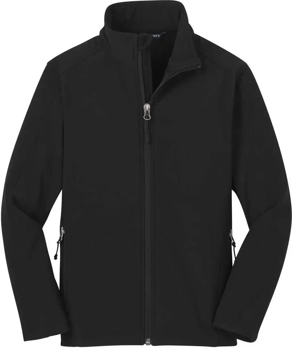 Port Authority Y317 Youth Core Soft Shell Jacket - Black