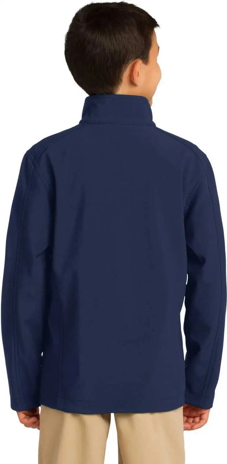 Port Authority Y317 Youth Core Soft Shell Jacket - Dress Blue Navy