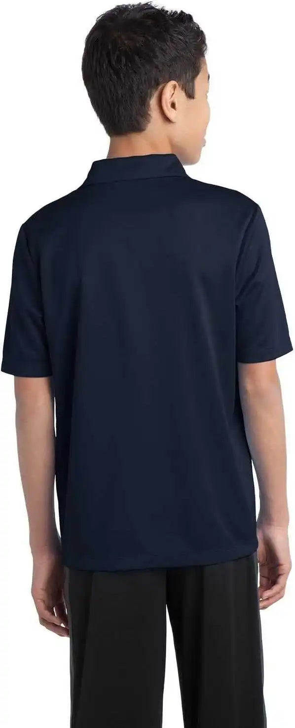 Port Authority Y540 Youth Silk Touch Performance Polo Navy