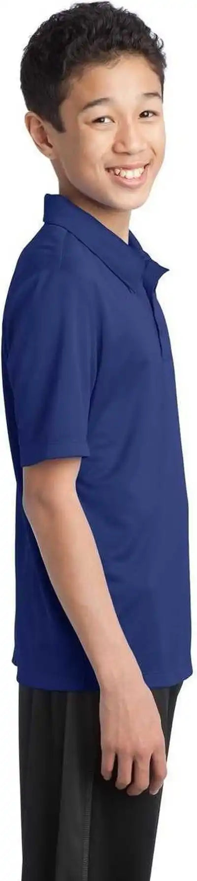 Port Authority Y540 Youth Silk Touch Performance Polo - Royal