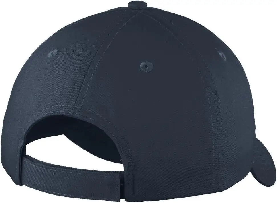 Port Authority Yc914 Youth Six-panel Unstructured Twill Cap - Navy - Osfm