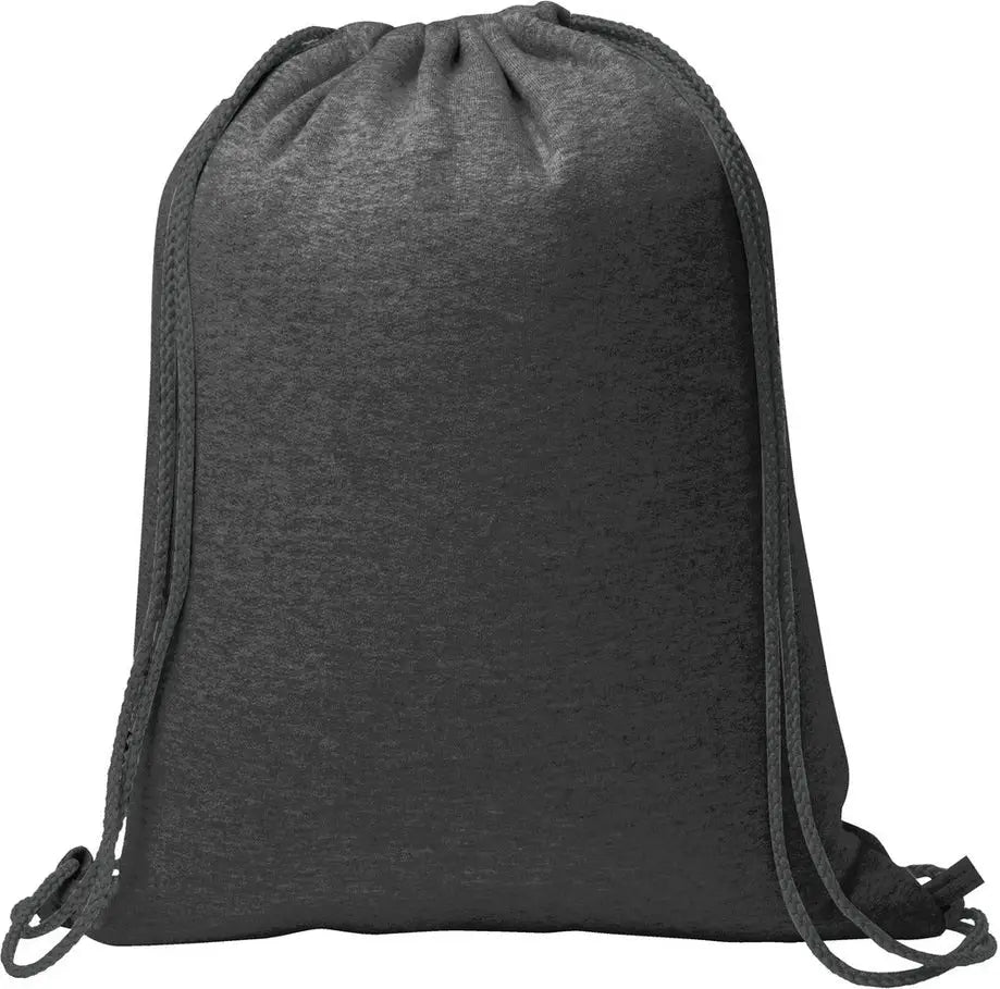 Port & Company Bg614 co Core Fleece Sweatshirt Cinch Pack - Dark Heather Gray