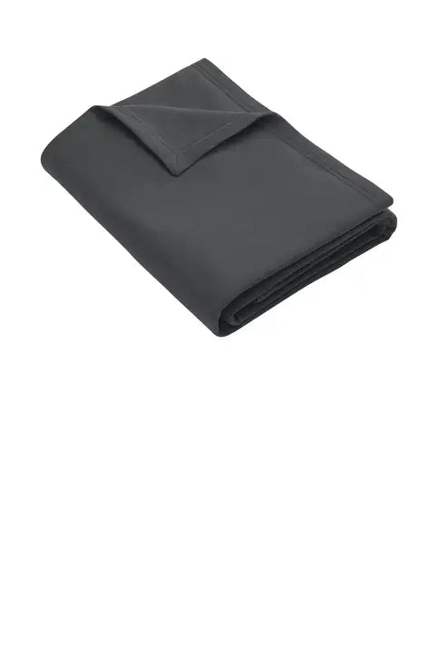 Port & Company Bp78 co Core Fleece Sweatshirt Blanket - Charcoal