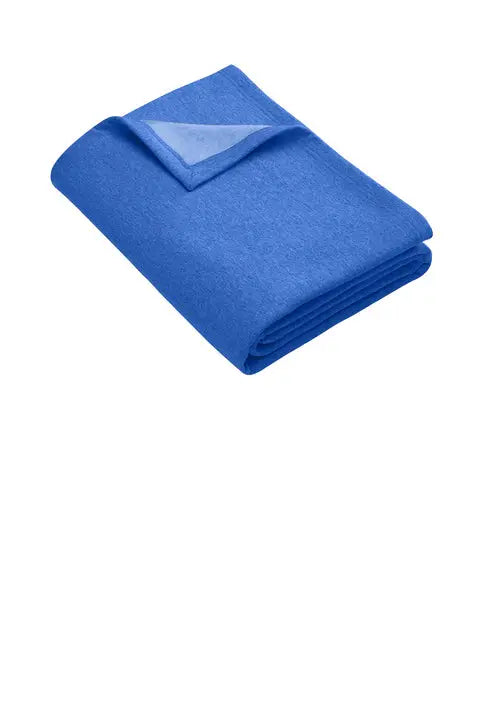 Port & Company Bp78 co Core Fleece Sweatshirt Blanket - Heather Royal