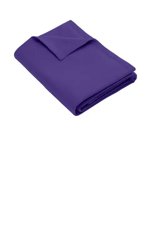 Port & Company Bp78 co Core Fleece Sweatshirt Blanket - Purple
