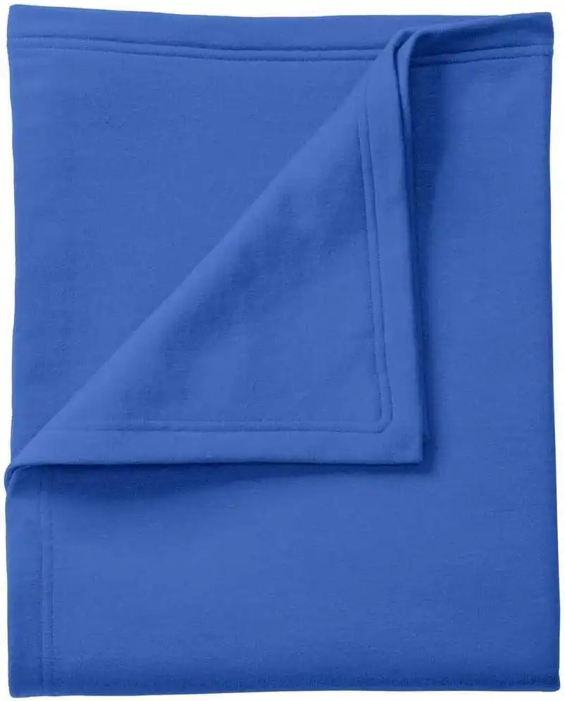 Port & Company Bp78 Core Fleece Sweatshirt Blanket - Royal - one Size Fits Most