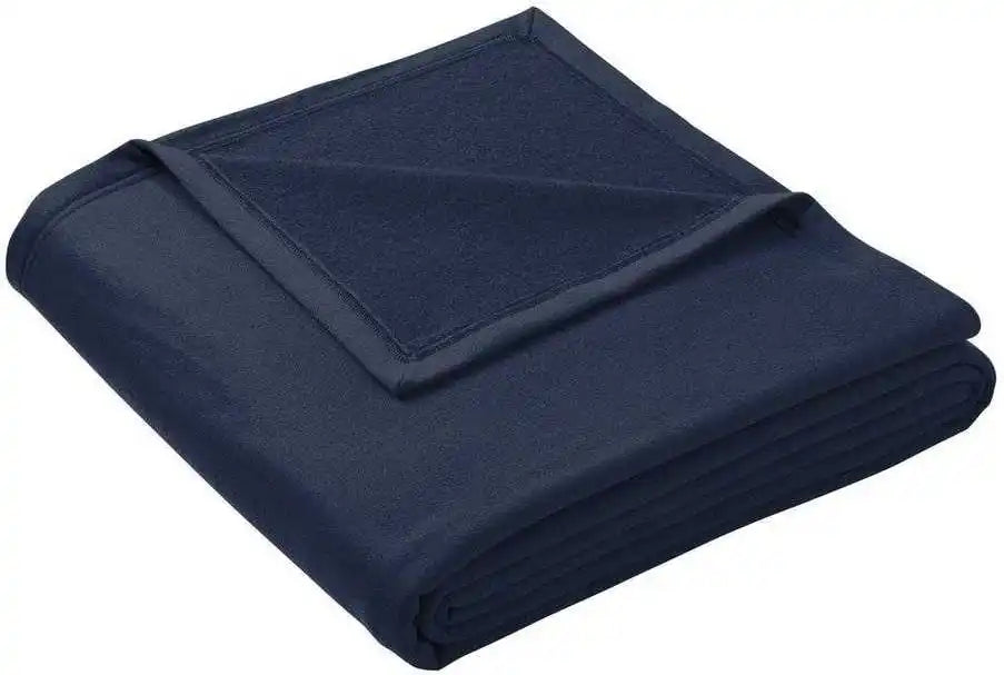 Port &amp; Company Bp79 Oversized Core Fleece Sweatshirt Blanket Navy / Osfm