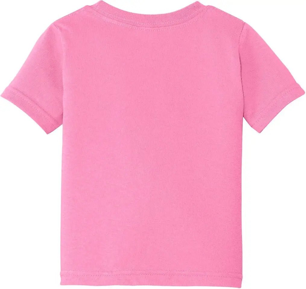 Port & Company Car54i co Infant Core Cotton Tee - Candy Pink