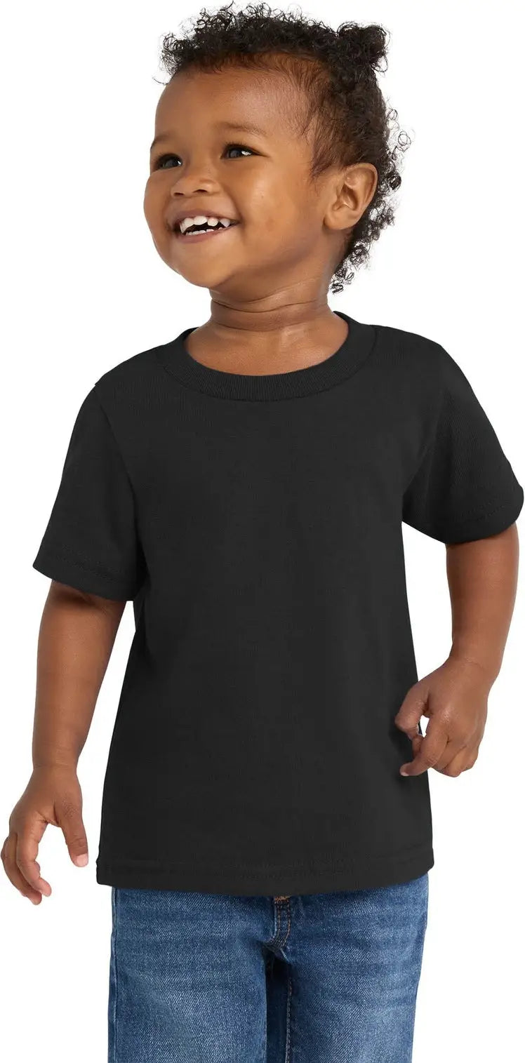 Port & Company Car54i co Infant Core Cotton Tee - Jet Black