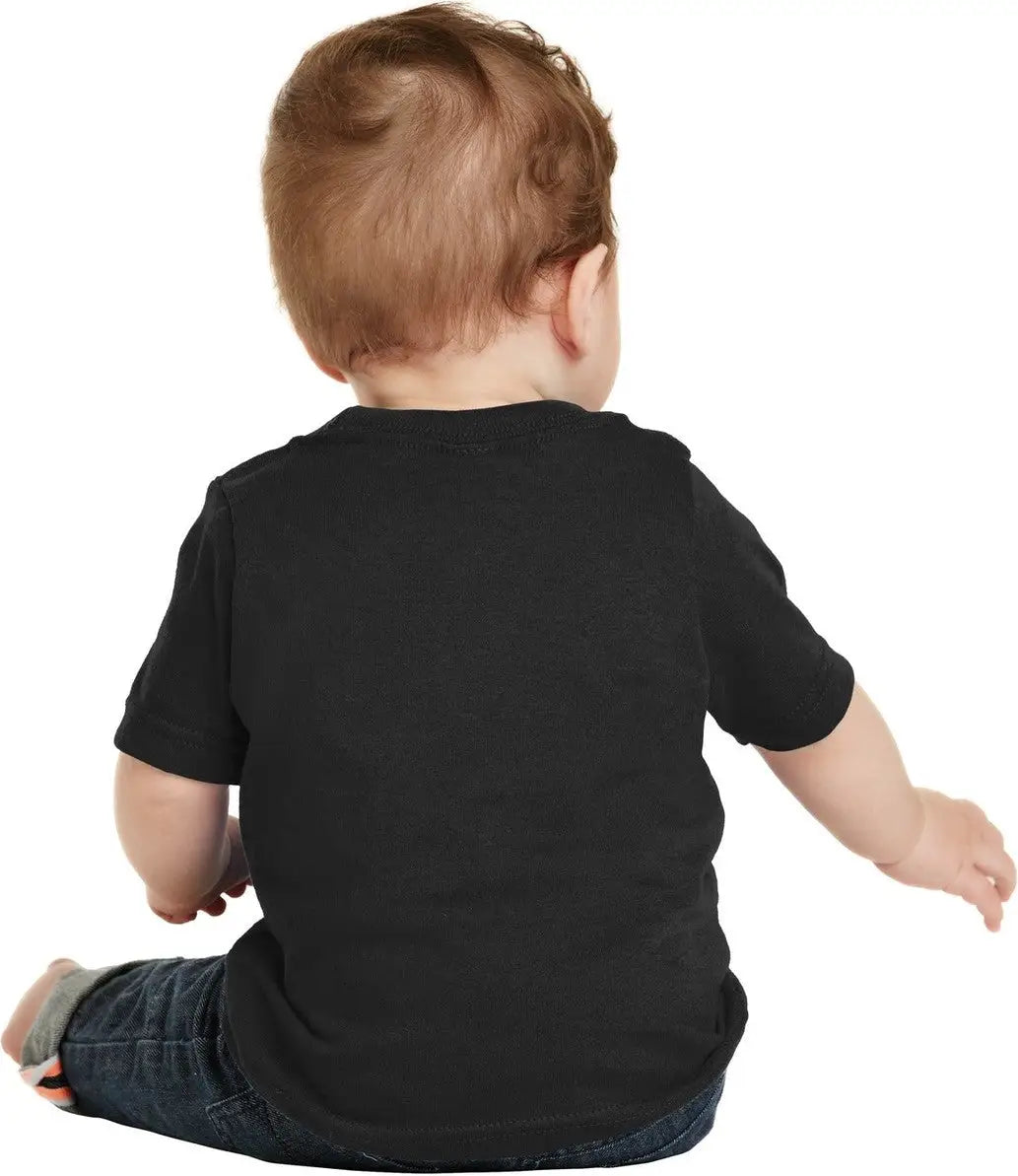 Port & Company Car54i co Infant Core Cotton Tee - Jet Black