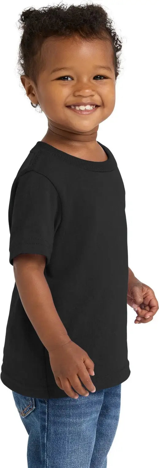 Port & Company Car54i co Infant Core Cotton Tee - Jet Black