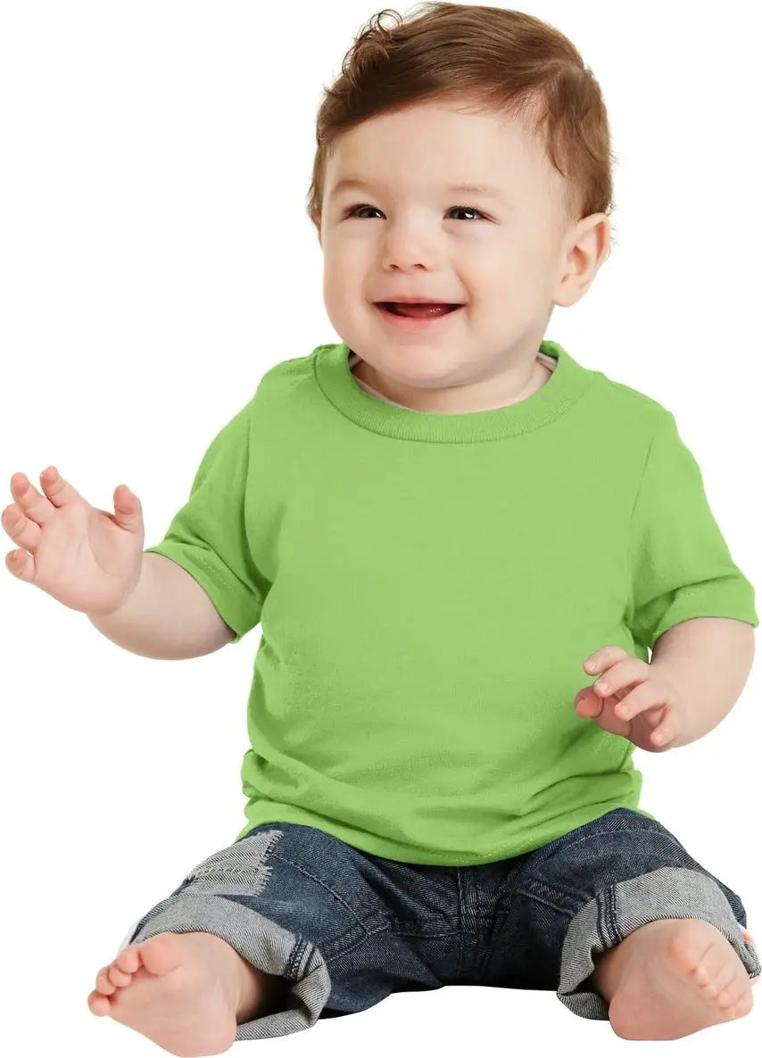 Port & Company Car54i co Infant Core Cotton Tee - Lime