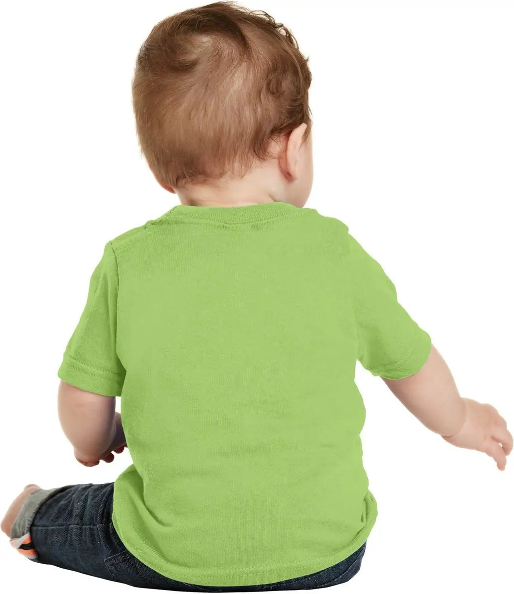 Port & Company Car54i co Infant Core Cotton Tee - Lime