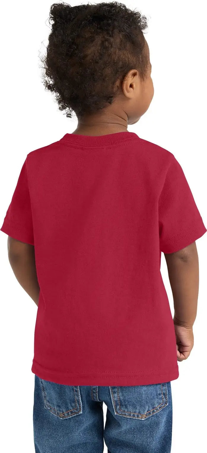Port & Company Car54i co Infant Core Cotton Tee - Red