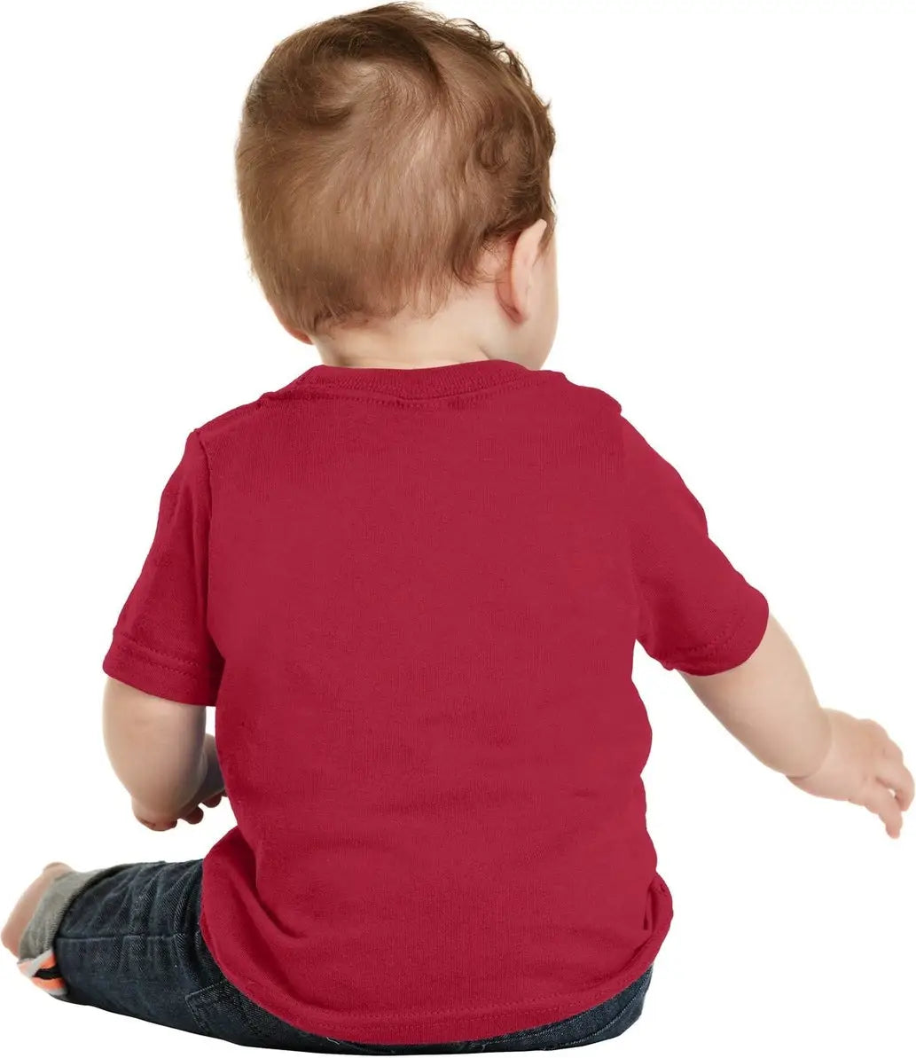 Port & Company Car54i co Infant Core Cotton Tee - Red