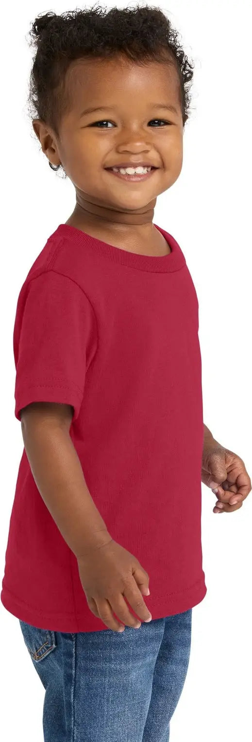 Port & Company Car54i co Infant Core Cotton Tee - Red