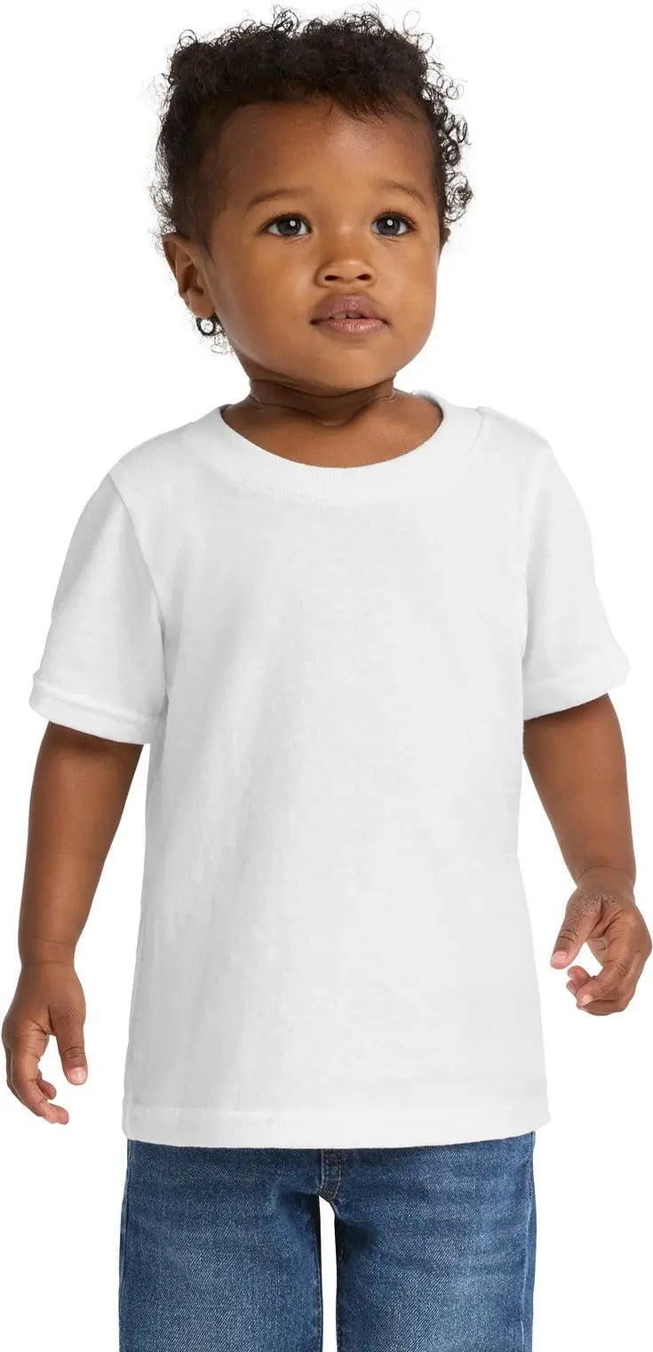 Port & Company Car54i co Infant Core Cotton Tee - White