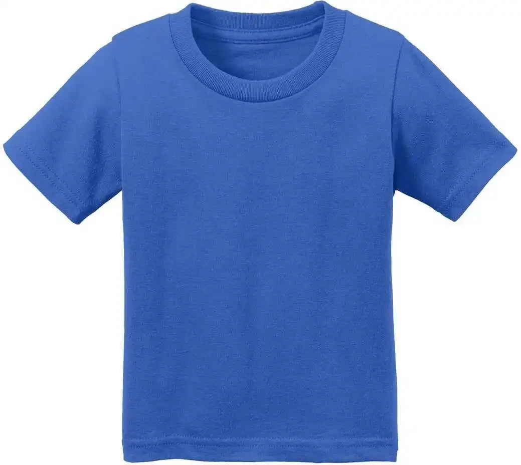Port &amp; Company Car54i Infant Core Cotton Tee Royal