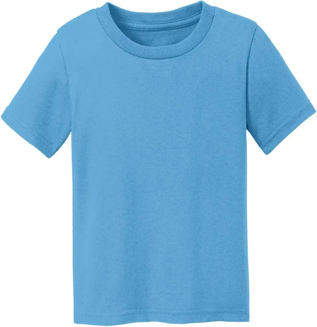 Port & Company Car54t co Toddler Core Cotton Tee - Aquatic Blue