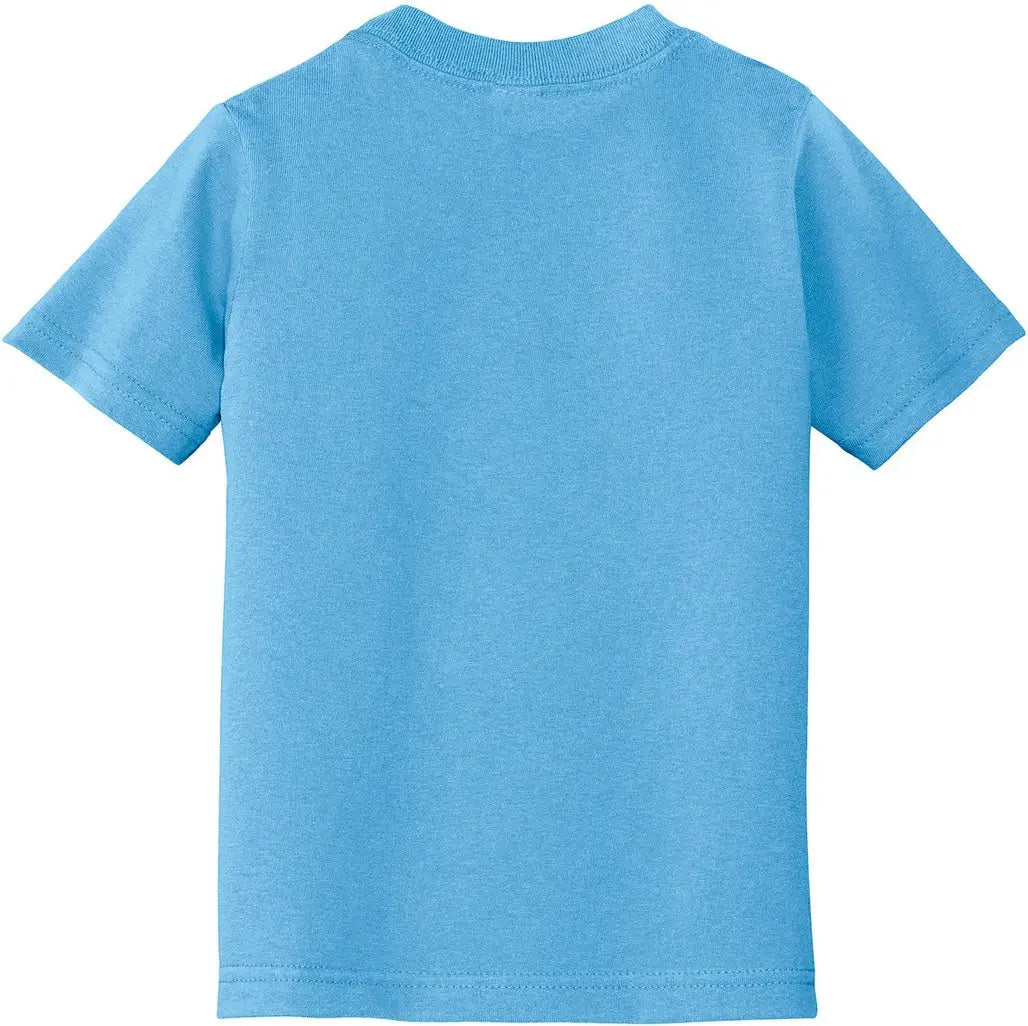 Port & Company Car54t co Toddler Core Cotton Tee - Aquatic Blue