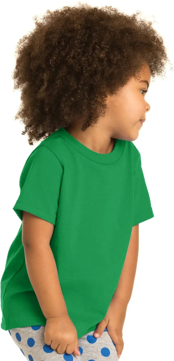 Port & Company Car54t co Toddler Core Cotton Tee - Clover Green