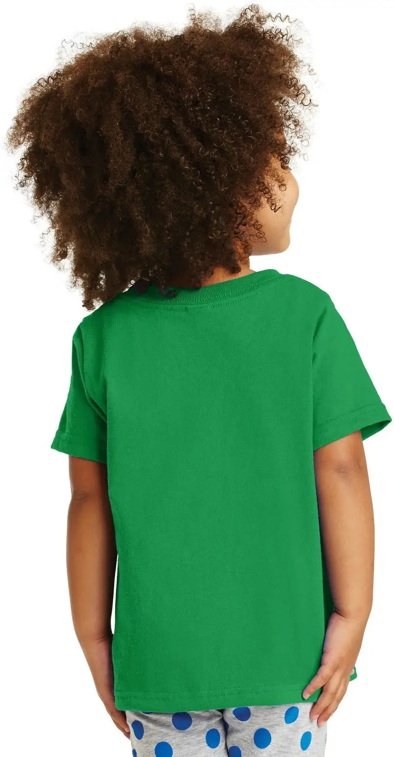 Port & Company Car54t co Toddler Core Cotton Tee - Clover Green