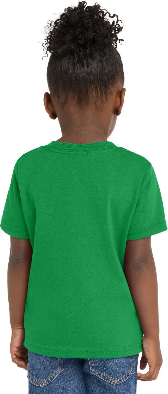 Port & Company Car54t co Toddler Core Cotton Tee - Clover Green