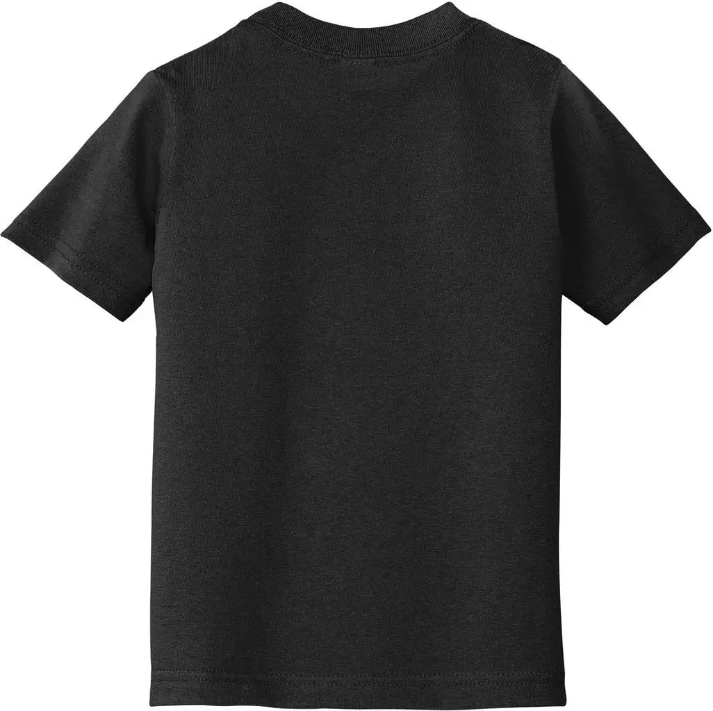 Port & Company Car54t co Toddler Core Cotton Tee - Jet Black
