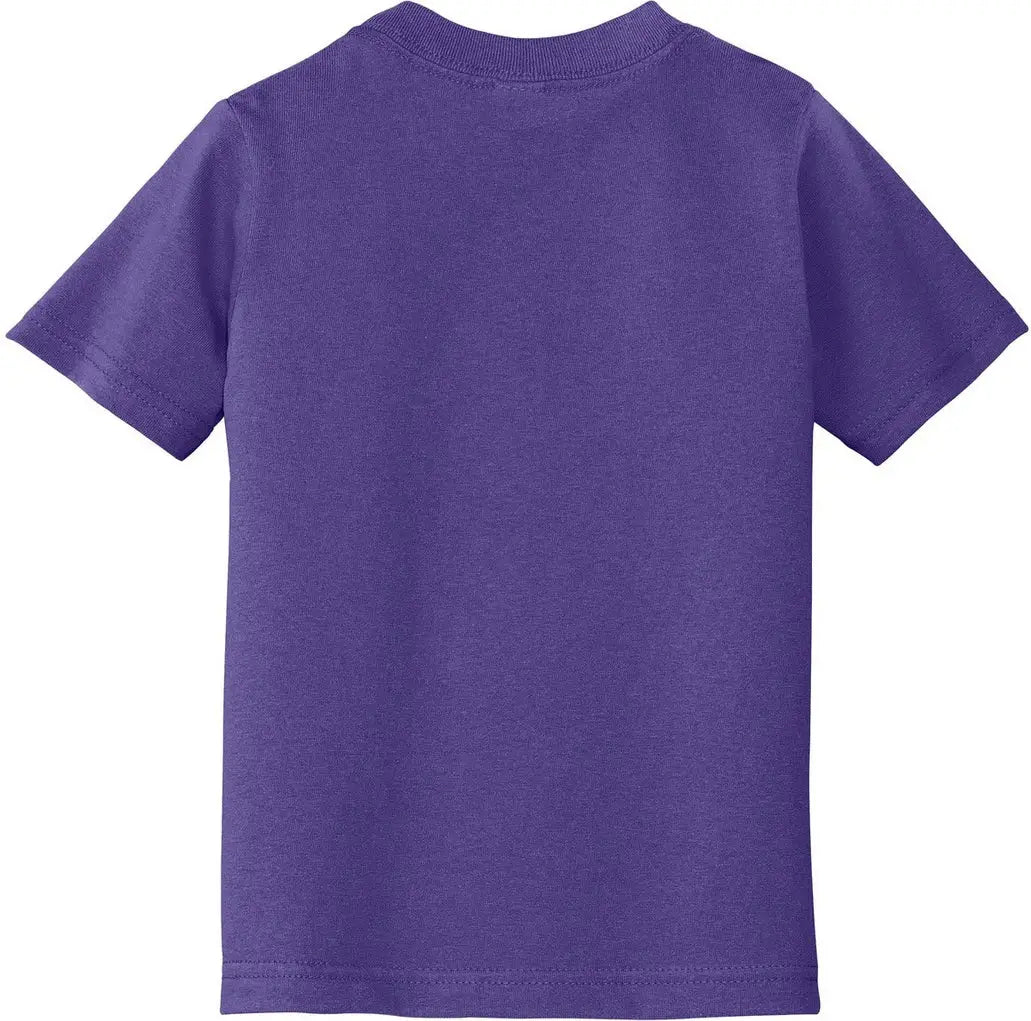 Port & Company Car54t co Toddler Core Cotton Tee - Purple - 2