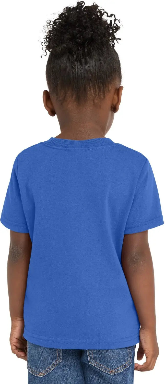 Port & Company Car54t co Toddler Core Cotton Tee - Royal