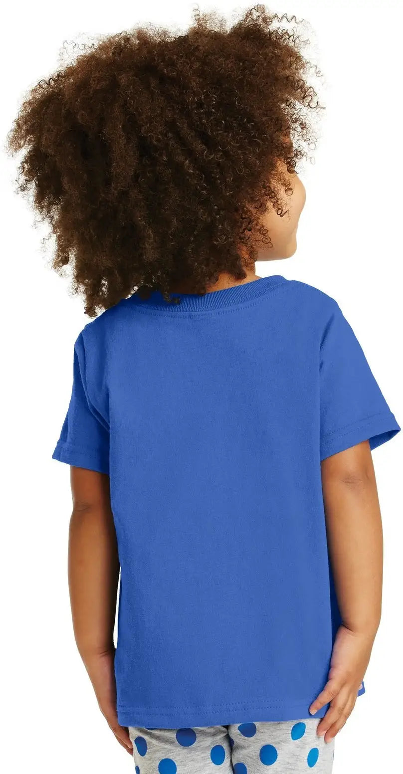 Port & Company Car54t co Toddler Core Cotton Tee - Royal