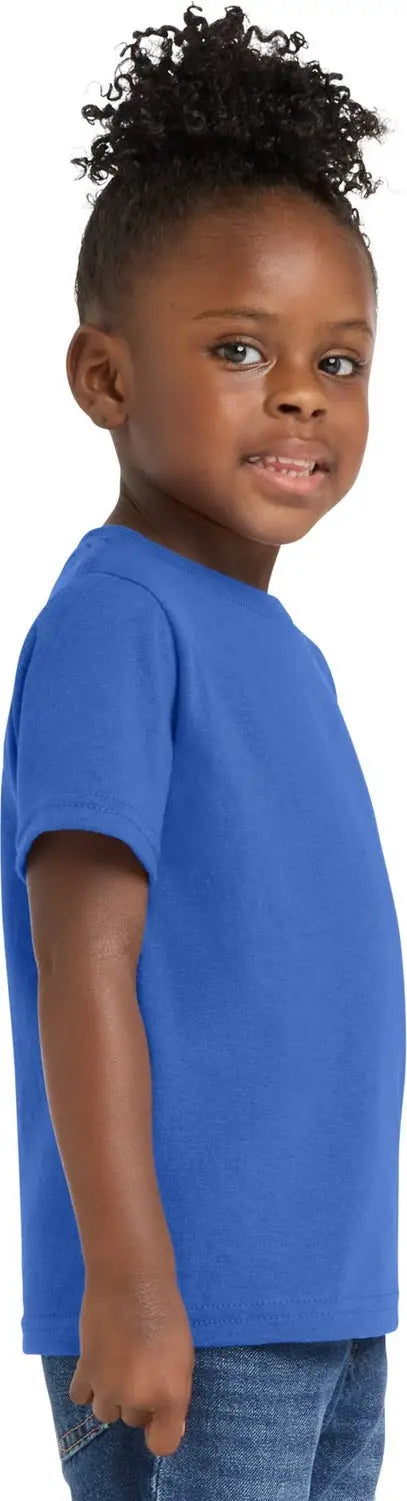 Port & Company Car54t co Toddler Core Cotton Tee - Royal