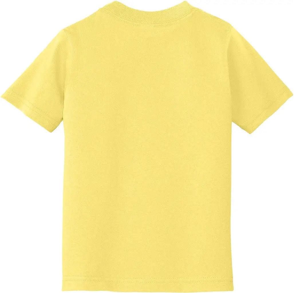 Port & Company Car54t co Toddler Core Cotton Tee - Yellow
