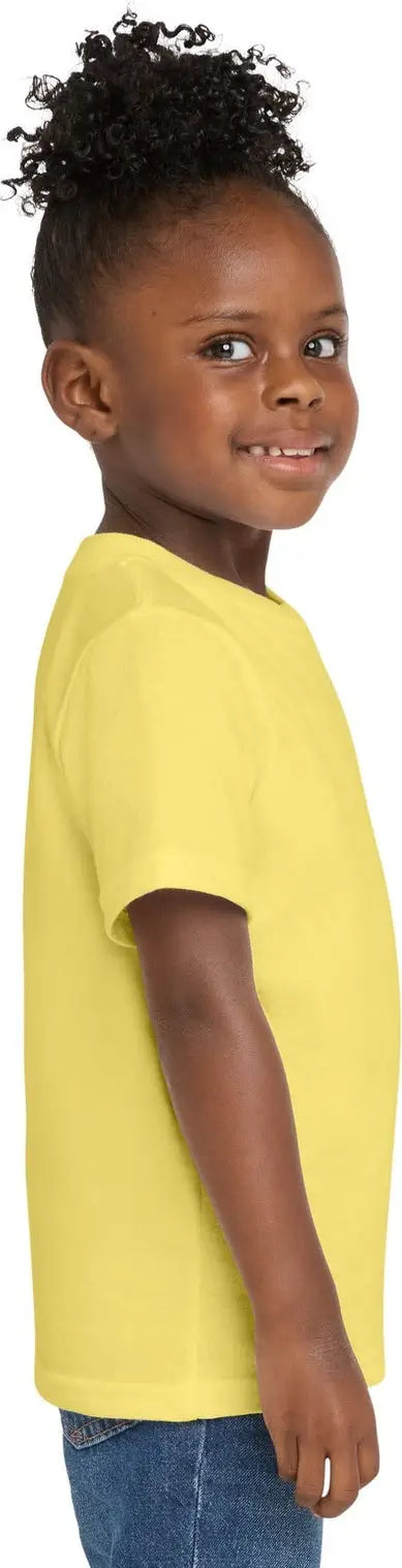 Port & Company Car54t co Toddler Core Cotton Tee - Yellow