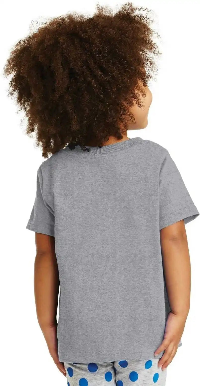 Port & Company Car54t Toddler Core Cotton Tee - Athletic Heather