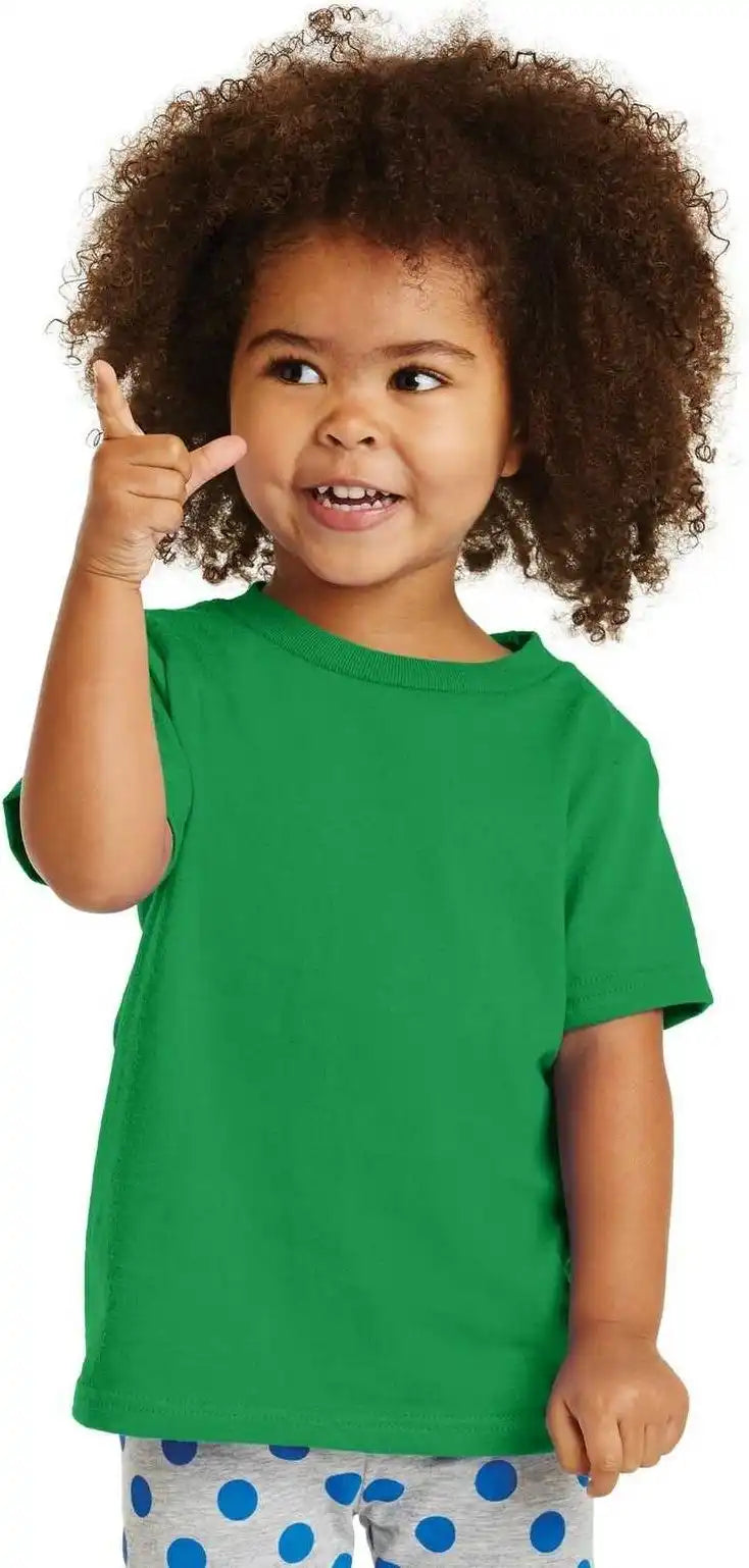 Port & Company Car54t Toddler Core Cotton Tee - Clover Green
