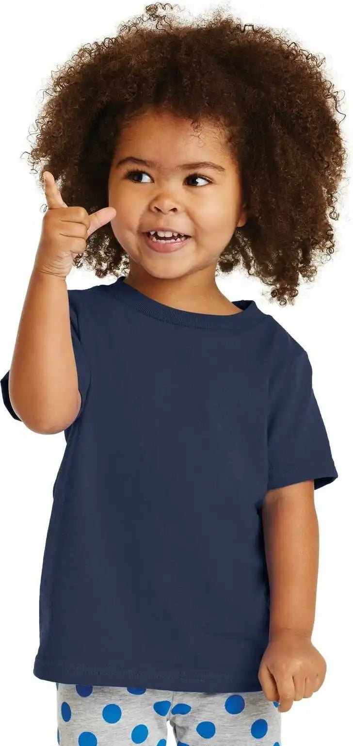 Port & Company Car54t Toddler Core Cotton Tee - Navy