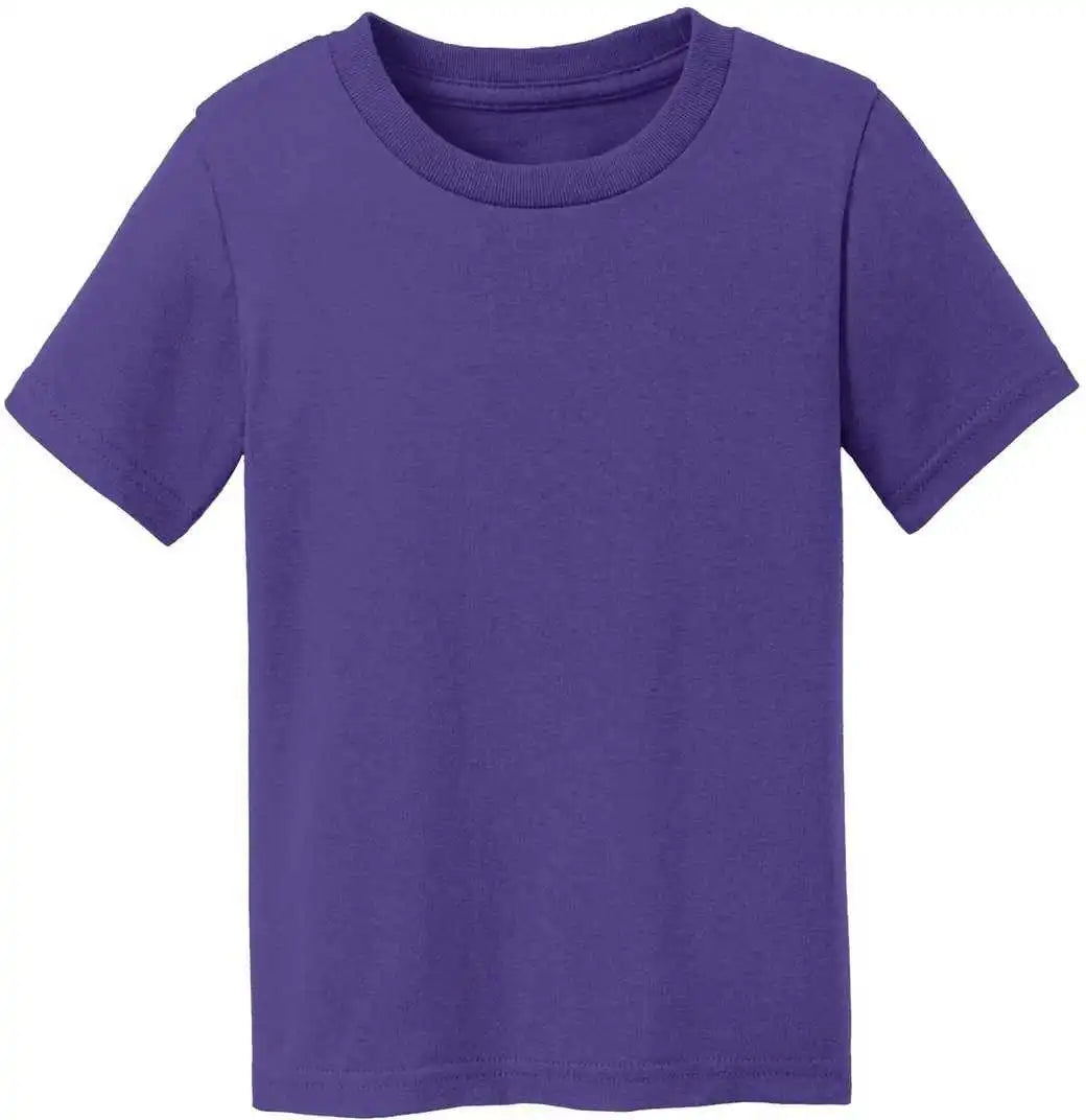 Port & Company Car54t Toddler Core Cotton Tee - Purple
