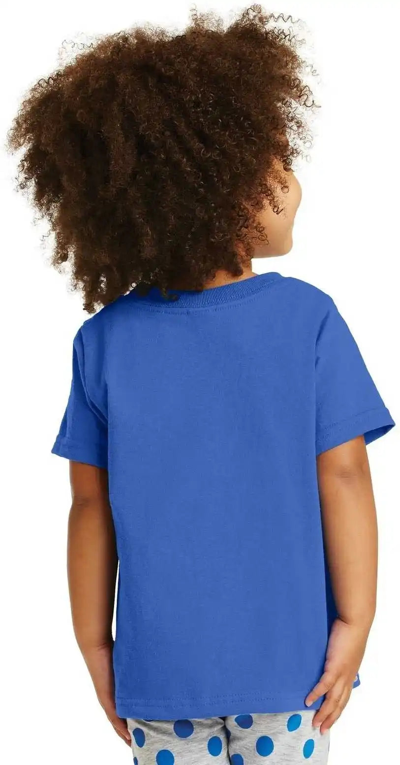 Port &amp; Company Car54t Toddler Core Cotton Tee - Royal