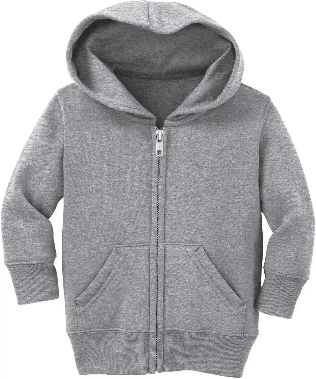 Port & Company Car78izh Infant Core Fleece Full-zip Hooded Sweatshirt - Athletic Heather