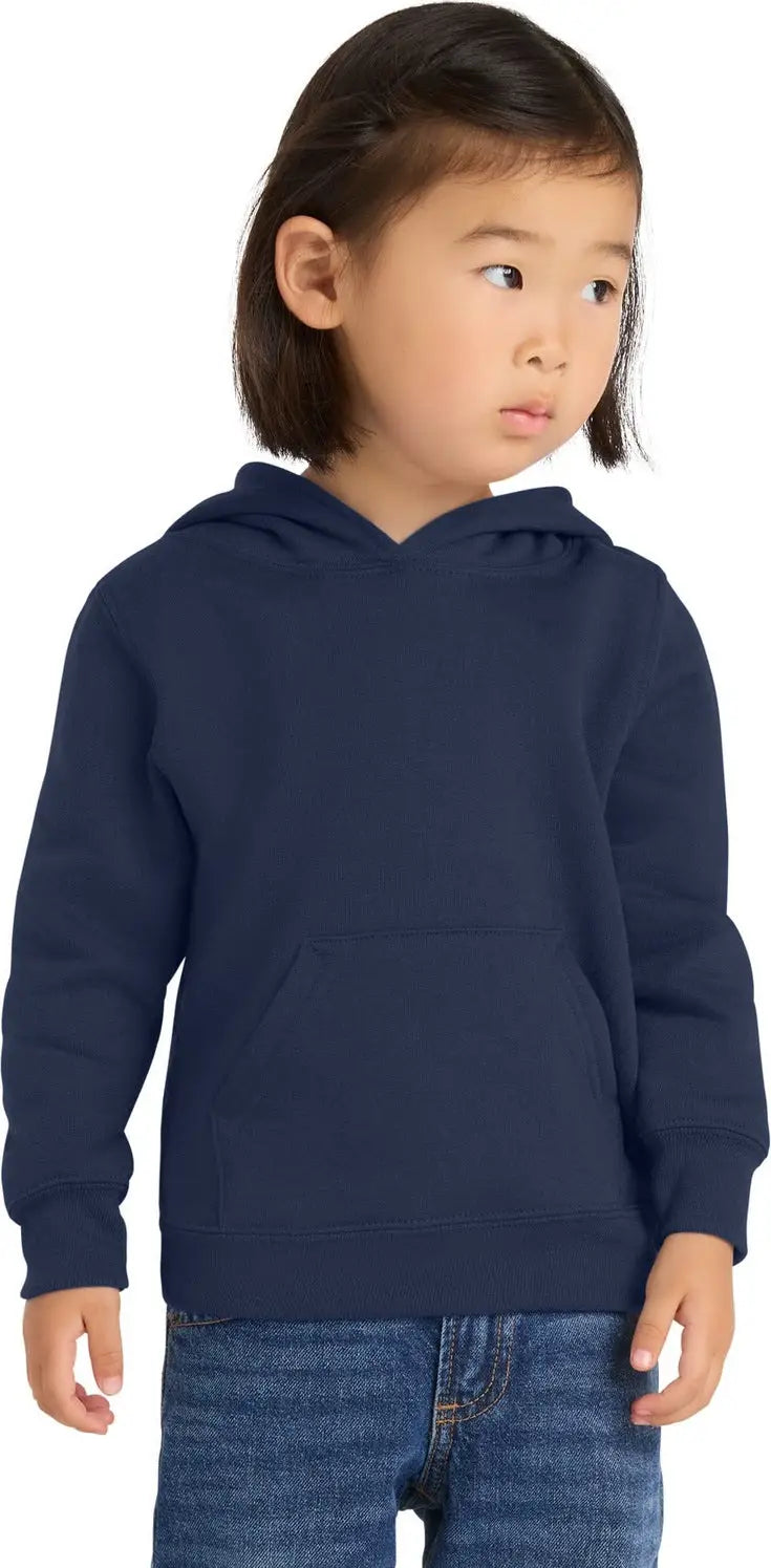 Port & Company Car78th co Toddler Core Fleece Pullover Hooded Sweatshirt - Navy