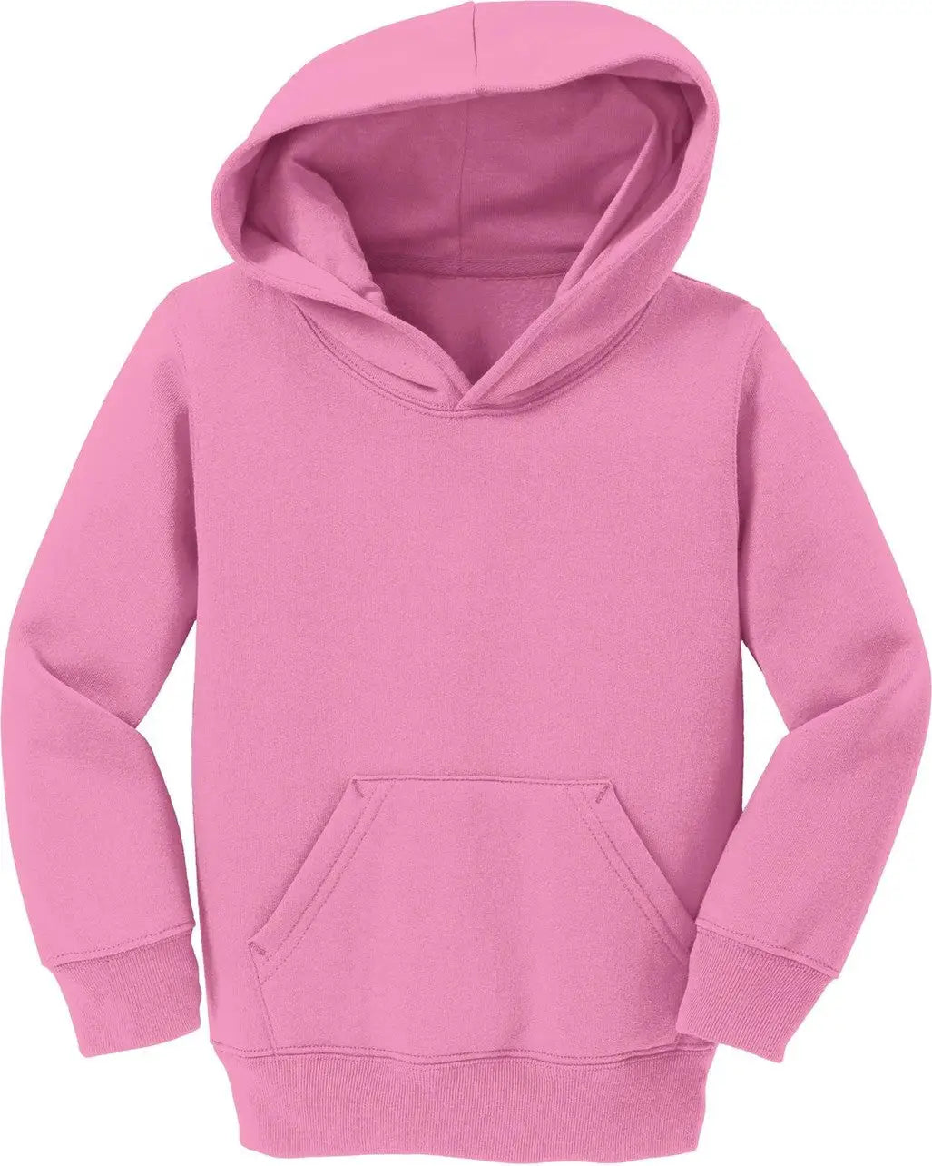 Port & Company Car78th co Toddler Core Fleece Pullover Hooded Sweatshirt - Candy Pink