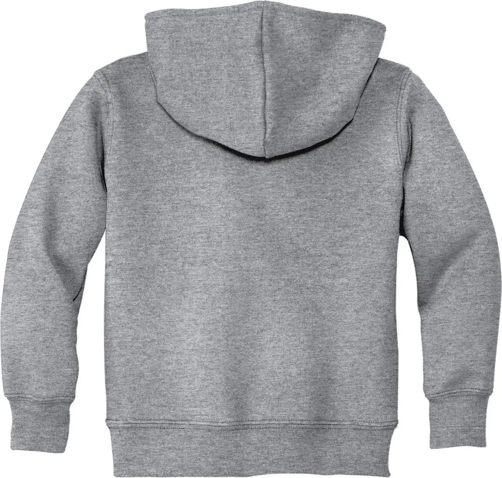 Port & Company Car78th co Toddler Core Fleece Pullover Hooded Sweatshirt - Athletic Heather - 2