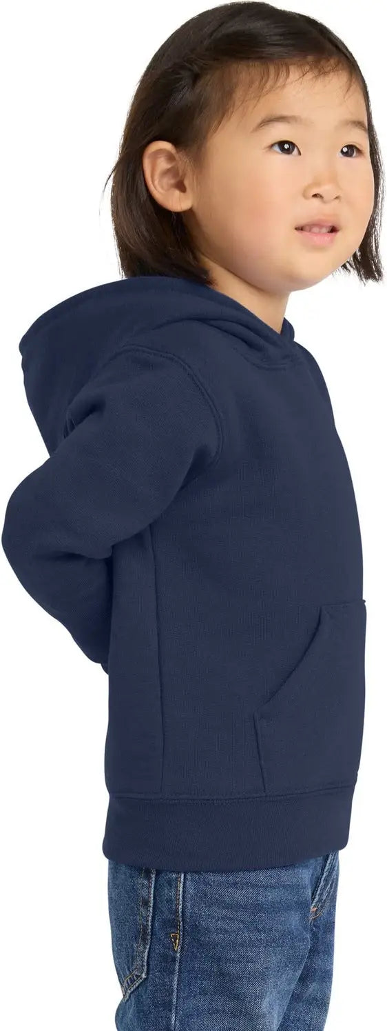 Port & Company Car78th co Toddler Core Fleece Pullover Hooded Sweatshirt - Navy
