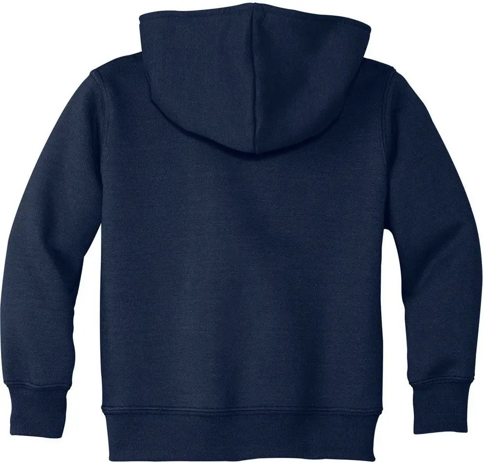 Port & Company Car78th co Toddler Core Fleece Pullover Hooded Sweatshirt - Navy