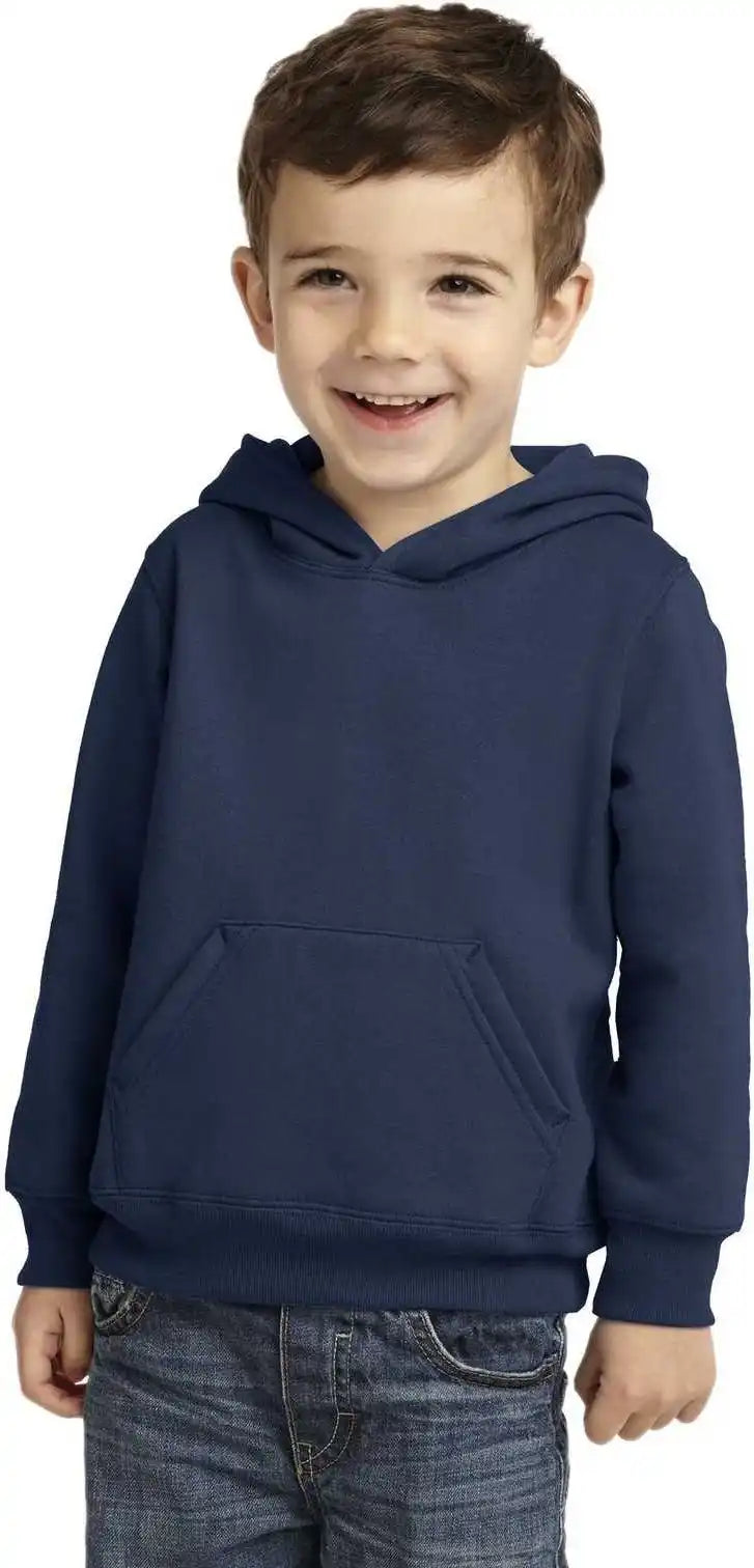 Port & Company Car78th Toddler Core Fleece Pullover Hooded Sweatshirt - Navy