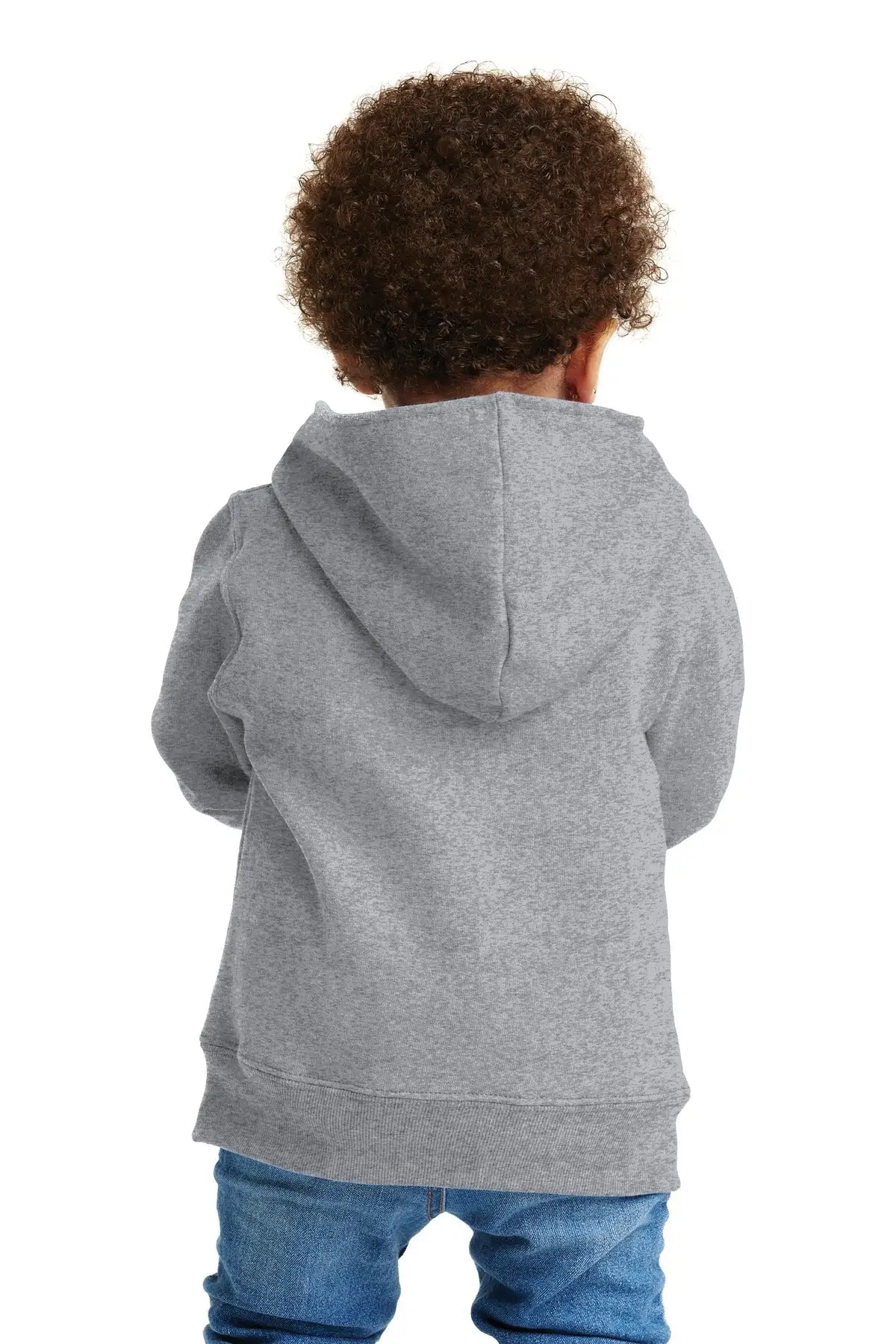 Port & Company Car78tzh co Toddler Core Fleece Full-zip Hooded Sweatshirt - Athletic Heather