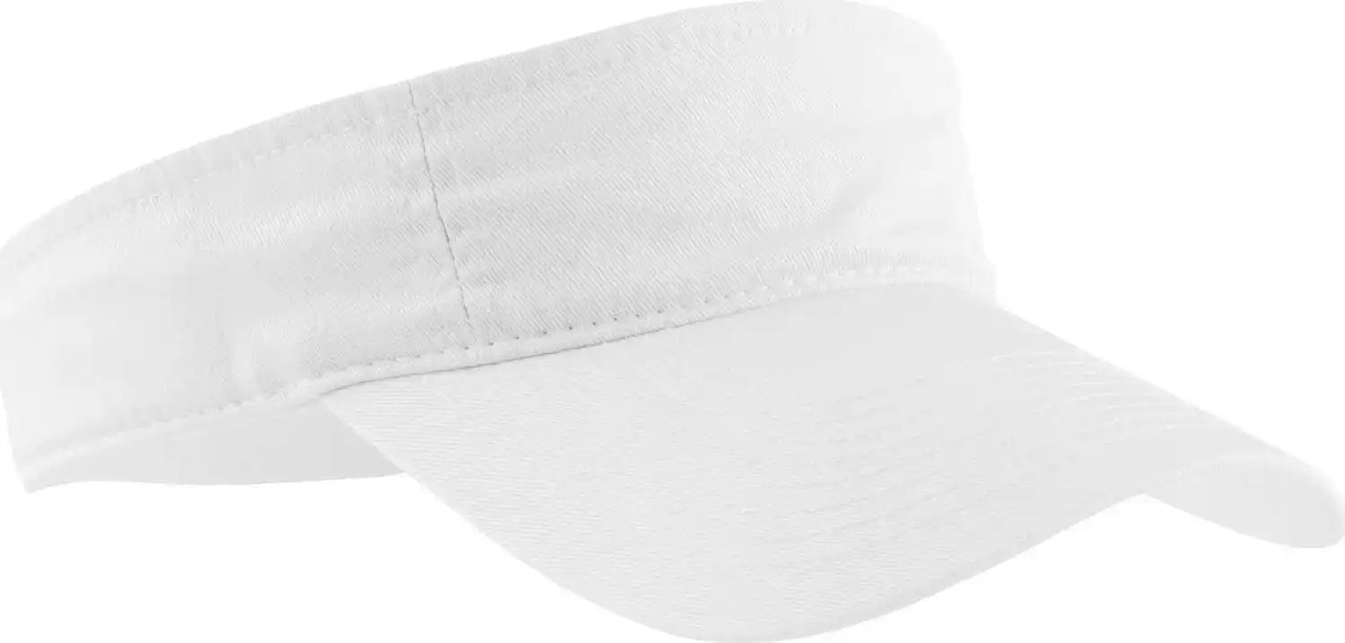 Port & Company Cp45 Companyfashion Visor White / one Size Fits Most